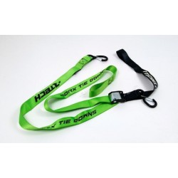 Cinghie per trasportare moto RACETECH (Verde)