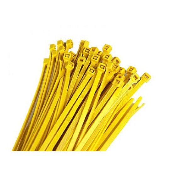 Fascette GialloFluo 300MMX4.8  (20pz)