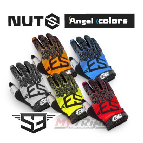 Guanti Hard Enduro/Trial - S3 Angel Nuts (Rosso)
