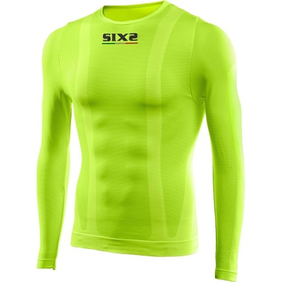 Maglia SIX2 TS2C GIALLOFLUO con Predisposizione Paraschiena